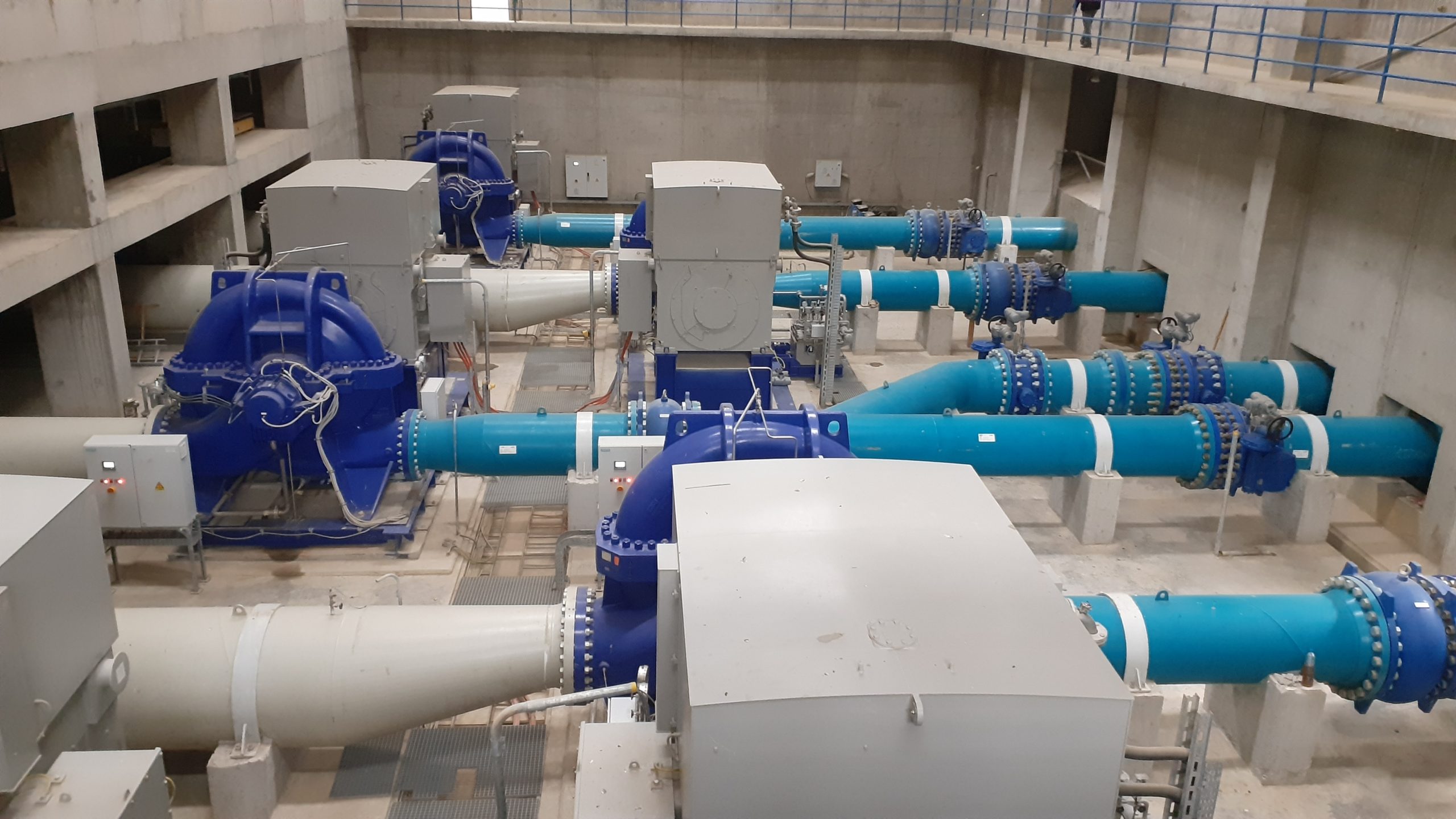 Inside,Water,Pump,Station,,A,Mesmerizing,View,Of,A,Network